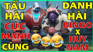 LMHT Tốc Chiến _ BINGO Kết Hợp HUY NAM Cầm Bộ Đôi ''Hủy Diệt'' ALISTAR + BLITZCRANK Đi Top