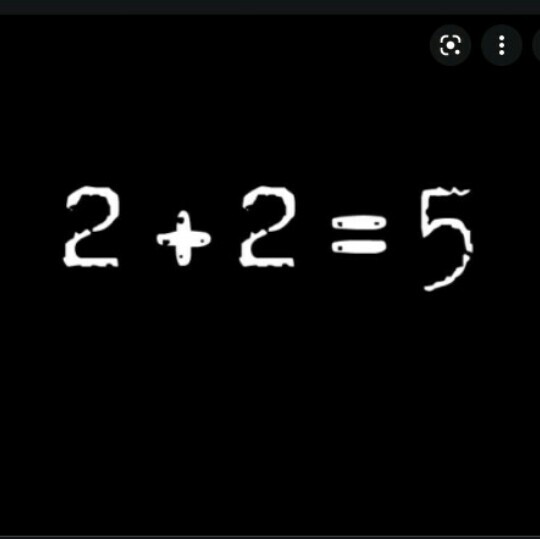 2 + 2 = 5 :>>