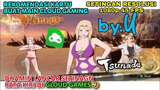 NARUTO STORM 4 DI ANDROID TES SETINGAN 1080p 45 FPS LANJAY PAKE KARTU BY U