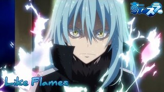 『Lyrics AMV』Tensei Shittara Slime Datta Ken Season 2 OP / Opening 2 Full [ MindaRyn - Like Flames ]