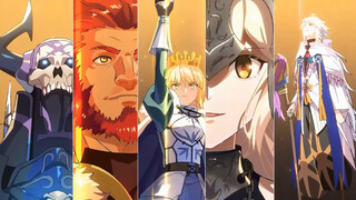 ⚡️พลังงานสูงรออยู่ข้างหน้า! การผสมผสานฉากดังของ FGO/FATE | บริวารระดับมงกุฏทั้งหมดต้องเชื่อฟังคำสั่ง