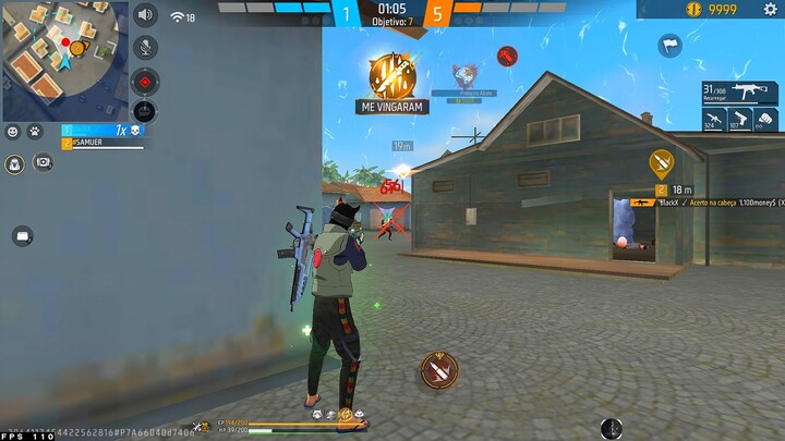 HIGHLIGHTS EM 4x4 APOSTADO! 🖥️🕷️ Highlights Free Fire 1920x1080 Ryzen 7 3700X RTX 3050 8GB