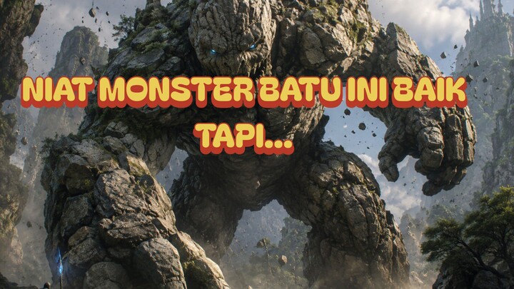 Raksasa batu yang di salah pahami