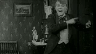 【卓别林黑色喜剧】《残酷爱情》Cruel, Cruel Love (1914) - 吃醋富少自杀闹剧  早期讽刺名作  黑白默片经典