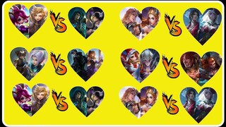 Couple war Tournament round 3 | Mobile Legends | Selecting the best couple