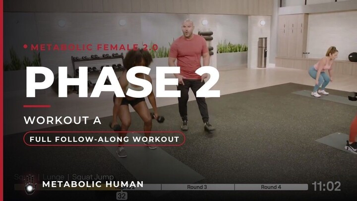 15-MIN Fat Burn Workout for Women 女性全身燃脂跟练 | Metabolic Female 1.0 - Phase 2 Workout A