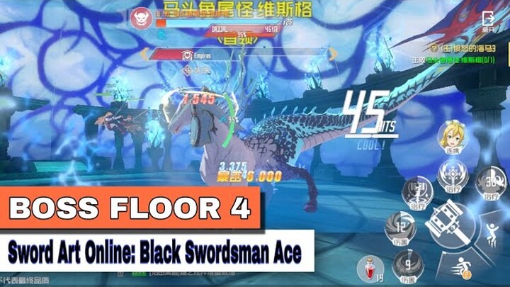 BOSS FLOOR 4 - Sword Art Online Black Swordsman ACE
