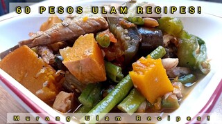 60 Pesos Ulam Recipe! Ginisang Gulay! Murang Ulam Recipe!