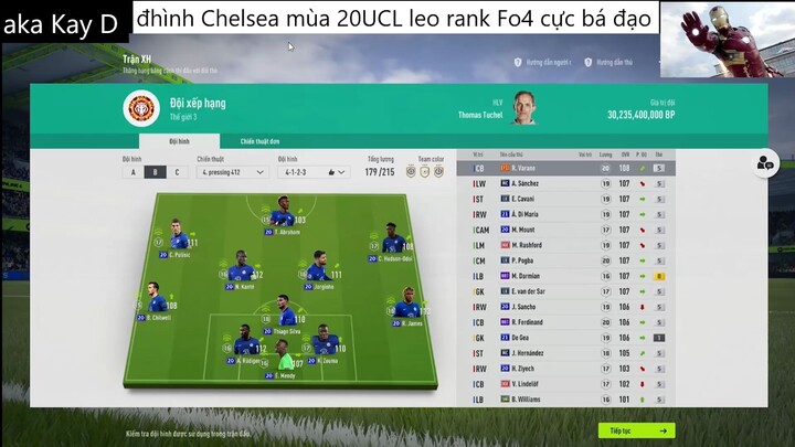 CHELSEA UCL20 len lỏi giữa dàn cầu thủ mùa mới  #23