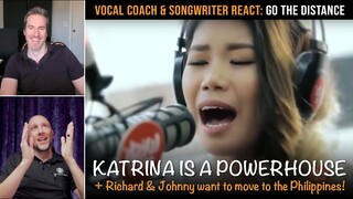 Vocal Coach & Songwriter React to the Go the Distance - Katrina Velarde (Wish 107.5) | Song Reaction