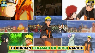 TERLALU OVERPOWER !!! Inilah 13 KORBAN CERAMAH No JUTSU NARUTO