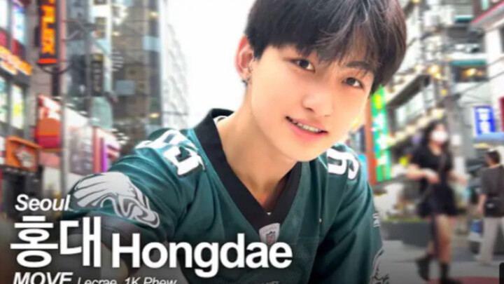 [Trainee A] Everyone, let’s check out the main choreography by the youngest member, Jihoon.