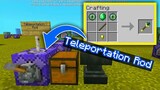 How to make a Teleportation Rod in Minecraft using Command Block