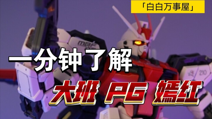 「白白一分钟1」新人入门PG！一分钟了解 大班PG嫣红强袭！