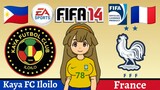FIFA 14 | Kaya FC Iloilo VS France
