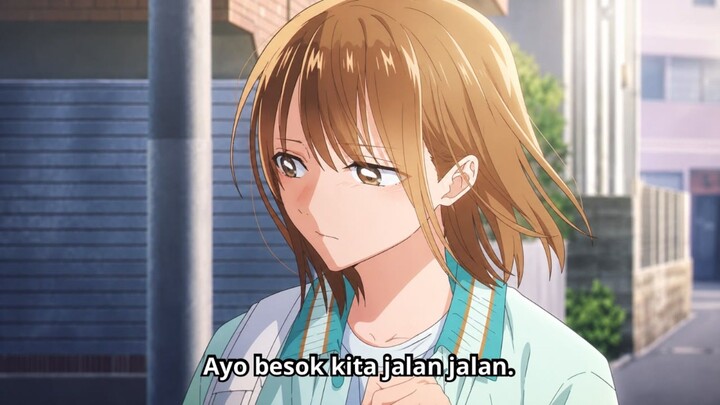 Blue Box Season 2 Episode 1 - Taiki Dan Chinatsu Jalan Jalan.