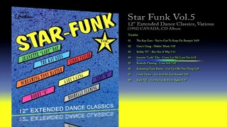 Star Funk Vol.5 (1992) 12' Extended Dance Classics, Various [CD Album]