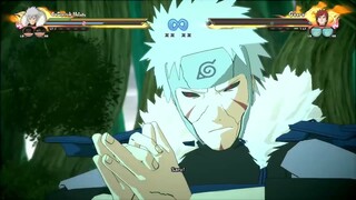 Hashirama, Tobirama e Hiruzen vs Gaara, Yugito e Yagura Naruto: Storm 4