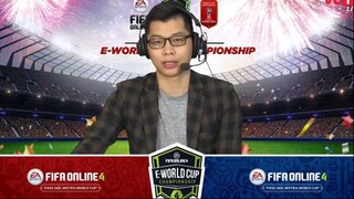 TRỰC TIẾP BUỔI BỐC THĂM BÁN KẾT GIẢI ĐẤU FIFA ONLINE 4 E WORLD CUP CHAMPIONSHIP