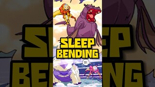 Aang INVENTS Sleep Bending | Avatar The Last Airbender #avatar #comics #shorts