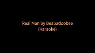 Real Man by Beabadoobee (Karaoke 🎤)