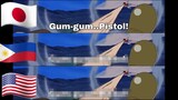 Gumo-Gumo pistol in 3 languages(Original vs English vs Tagalog)