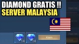 AMBIL DIAMOND GRATIS SERVER MALAYSIA !! BURUAN SEBELUM HABIS