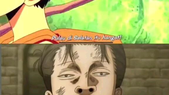 luffy nyinden jedagjedug