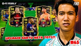 Kartu Mewah TOTS di Squad RTG! Push Rank Pake Kartu Terbaru TOTS?! #63 | FC Mobile Road To Glory