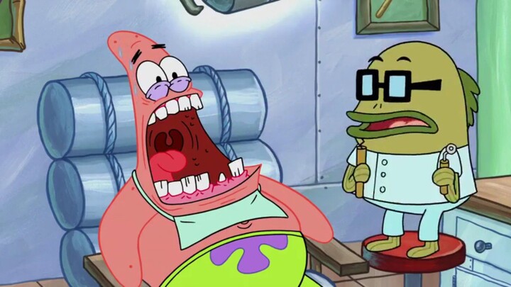 Spongebob Bahasa Indonesia : Patrick Takut Cabut Gigi