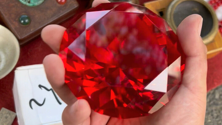 Back in his youth, the old man was quite the connoisseur of collectible trinkets!