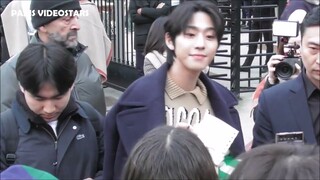 Ahn Hyo seop @ paris Fashion week 5 march 2024 show Lacoste