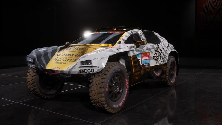 Car RD Limited DXX in Dakar Desert Rally. Rebellion racing