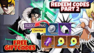 Soul Samurai/Bleach Soul Ties New 3 Giftcodes - Bleach Soul Ties Redeem Codes Part 2