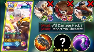 YIN VS BUFFED FREYA AND HYPER AKAI | YIN BEST NEW ONESHOT BUILD & EMBLEM 2024 | MOBILE LEGENDS