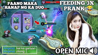 PAANO HUMANAP NG BABAE SA GLOBAL CHAT | OPEN MIC PRANK TIME 😂 - MLBB