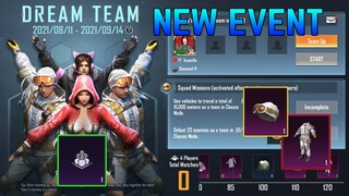 WOW DREAM TEAM Event In Pubg Mobile - Get Free Outfix, Title In Pubg Mobile | Xuyen Do