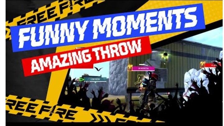 Funny Moments By Pros EP6 | AMAZING THROW | Free Fire Esports