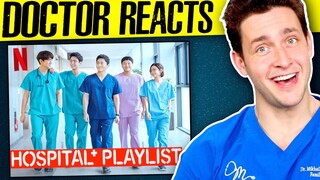 Doctor Reacts To Hospital Playlist | Medical K-Drama Review