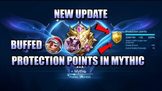 NEW UPDATE - MYTHIC PROTECTION POINTS, SAVE STAR WITH AFK, RUBY - MLBB PATCH 1.4.96