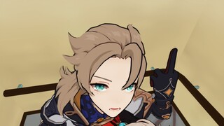 《把自己关在电梯里的阿贝多是屑》