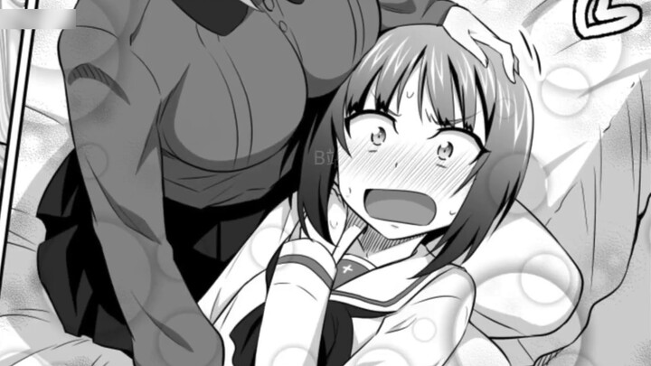 Erica pakai trik biar dapat French kiss dari Maho! Kakak beradik Nishizumi ternyata kayak gini juga,