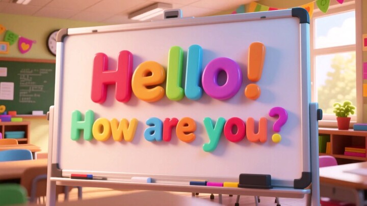 【英语儿歌】Hello! How Are You? 你好吗？|  趣味英语启蒙 | Learn with Teacher Michelle