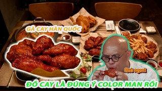 Color Man ăn quên lối về món GÀ CAY HÀN QUỐC vì cay và ngon đúng khẩu vị