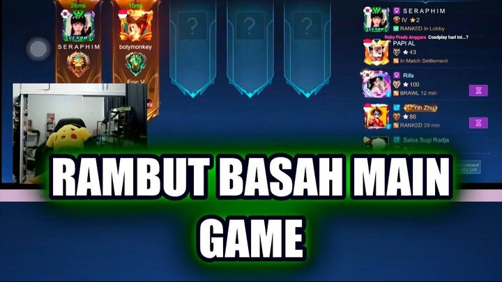 🎮 MAIN GAME SAMA TEMAN, TAPI RAMBUT MASIH BASAH! KELAS BANGET NIH! (3)