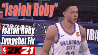 Isaiah Roby Jumpshot Fix NBA2K21 with Side-by-Side Comparison