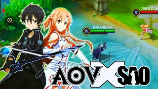 Kirito & Asuna - Review Skin | Arena of Valor x Sword Art Online (AoV X SAO)