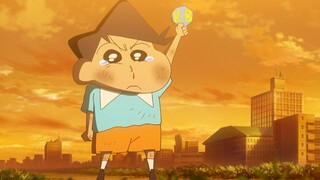 "Crayon Shin-chan" is a rare disaster film, the road to survival under the zombie cactus