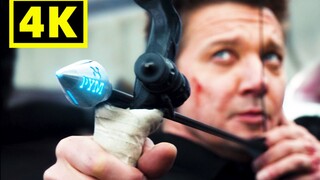 【4K/عين الصقر】 تعاون خيالي مع الرجل النملة، بفضل استخدام قوس وسهام تكنولوجيا بيم، ازدادت قوة عين الص