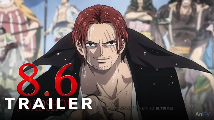 One Piece Film Red Trailer 2 Se Rompe El Canon Luffy Uta Y Shanks Teorias One Piece Bilibili